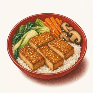 Tofu au miso