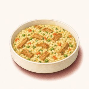 Risotto au seitan