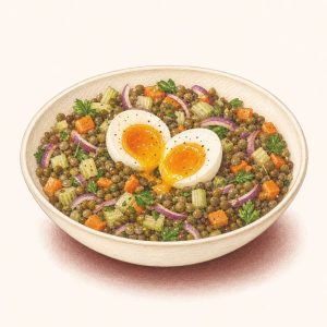 Salade de lentilles