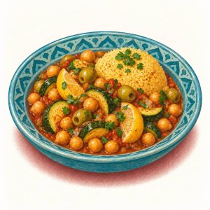 Tajine de pois chiches