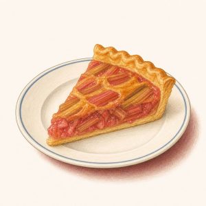 Tarte rhubarbe