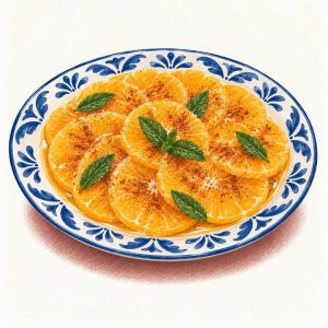Carpaccio d'oranges